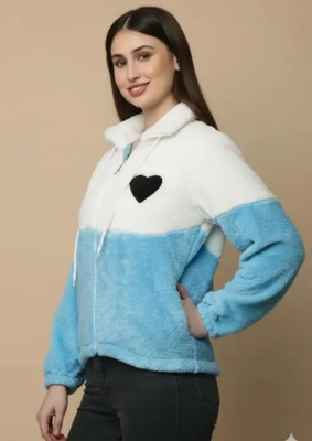 HARI OM FASHION Full Sleeve Printed, Colorblock Women Jacket