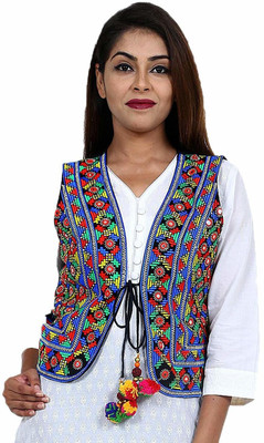 Craft Trade Sleeveless Embroidered Women Jacket