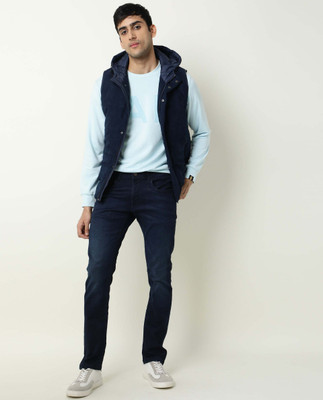 RARE RABBIT Sleeveless Solid Men Jacket