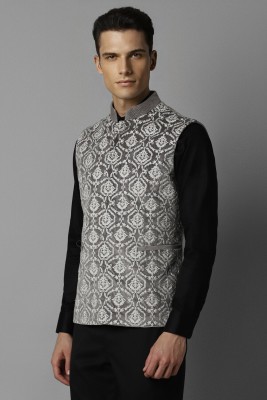 LOUIS PHILIPPE Sleeveless Printed Men Jacket