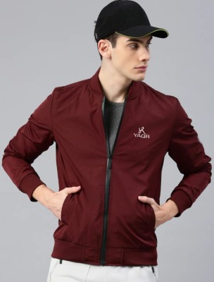 Yaqr Full Sleeve Solid Men Jacket