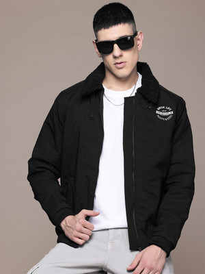 Roadster Full Sleeve Solid, Printed Men Jacket