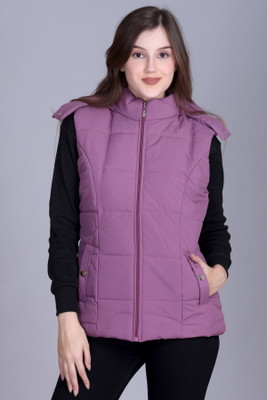 BARSTOW Sleeveless Solid Women Jacket