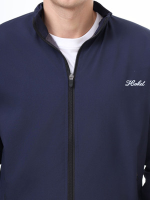 HOKET Full Sleeve Solid Men Jacket