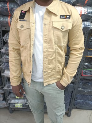 MHEARTBULL Full Sleeve Self Design Men Jacket