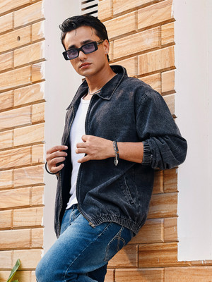 Urbano Fashion Full Sleeve Solid Men Denim Jacket
