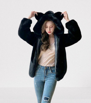 BABAJI FASHION Full Sleeve Solid Women Jacket