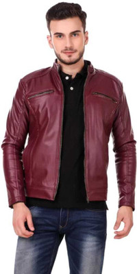 Reksans Full Sleeve Solid Men Jacket