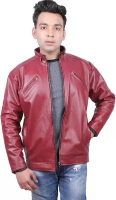 TopQore Full Sleeve Self Design Men Jacket