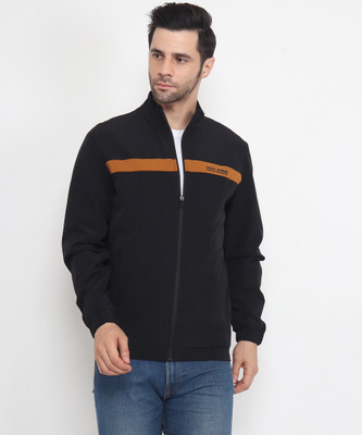 Xohy Full Sleeve Striped Men Jacket