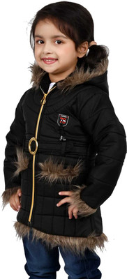 ARK Full Sleeve Solid Girls Jacket