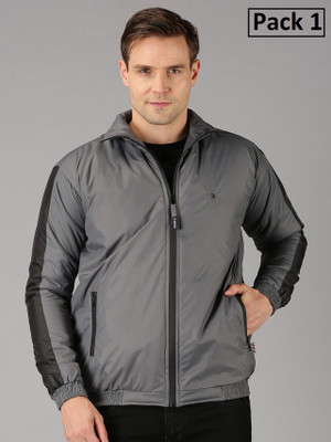 VROJASS Full Sleeve Solid Men Jacket