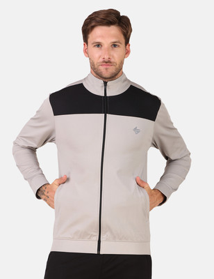 John Ally Full Sleeve Colorblock Men Jacket