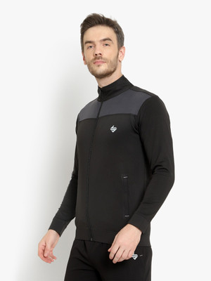 John Ally Full Sleeve Colorblock Men Jacket