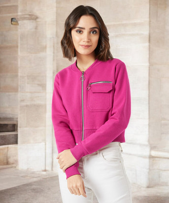 Miss Chase Full Sleeve Solid Women Jacket