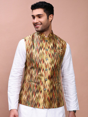 SHOWOFFFF Sleeveless Embroidered Men Jacket