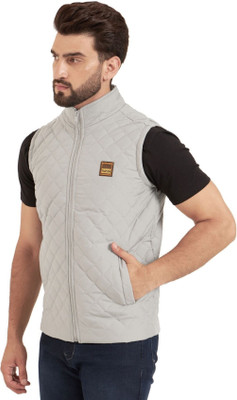 ARDLOR Sleeveless Solid Men Jacket
