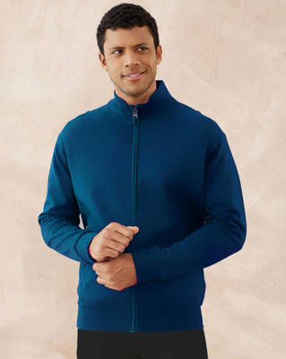AUSK Full Sleeve Solid Men Jacket