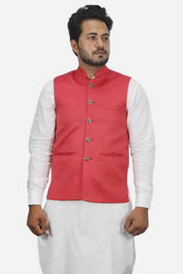 gargian master cut Sleeveless Printed Men Jacket