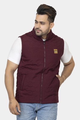 STYLOPLEX Sleeveless Solid Men Jacket