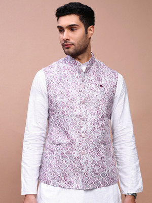SHOWOFFFF Sleeveless Embroidered Men Jacket