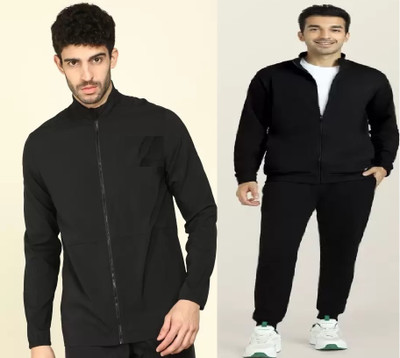 Tritika Full Sleeve Solid Men Jacket