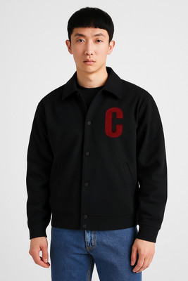 Damler Trendz Full Sleeve Solid, Applique Men Jacket