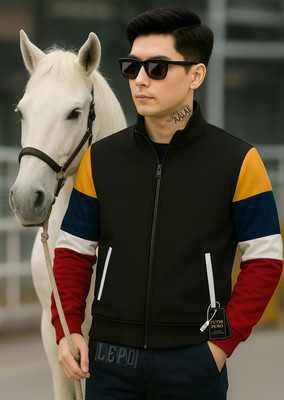 FUTSE PENO Full Sleeve Colorblock Men Jacket