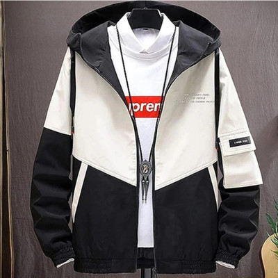 ZYRONA Full Sleeve Colorblock Men Jacket