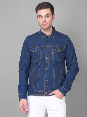 Canary London Full Sleeve Solid Men Denim Jacket