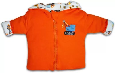 SMILEY APPU CLOTHING Full Sleeve Printed Baby Boys & Baby Girls Jacket