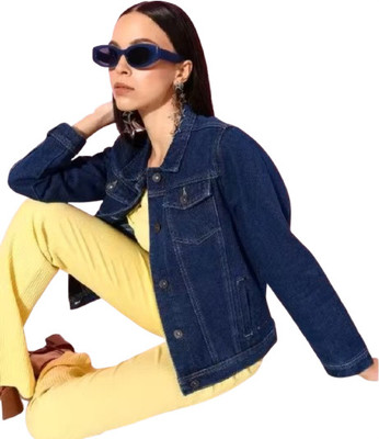 Achyutaya Fashion Full Sleeve Washed Women Denim Jacket