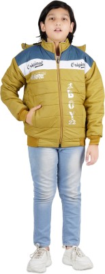 IAC Full Sleeve Striped Boys Jacket