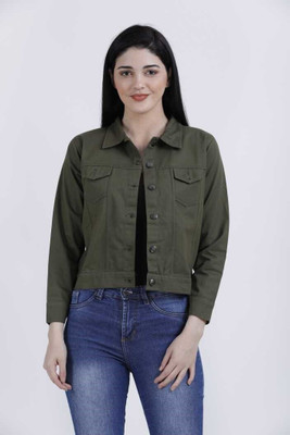 pranidh 3/4th Sleeve Solid Women Jacket