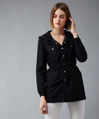 DOLCE CRUDO Full Sleeve Solid Women Denim Jacket