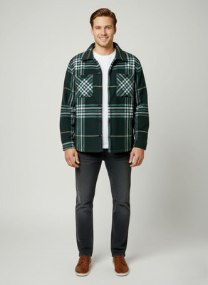 BILBURY Full Sleeve Checkered Men Jacket