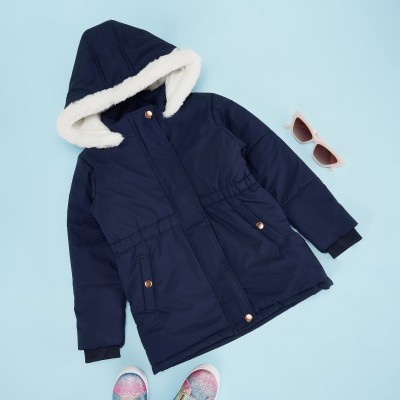 Pantaloons Junior Full Sleeve Solid Girls Jacket