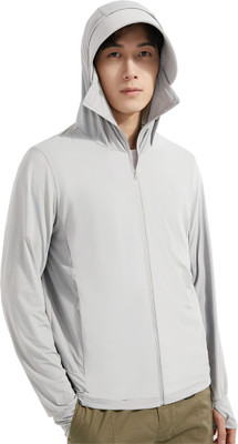 LQZ Full Sleeve Solid Men Jacket