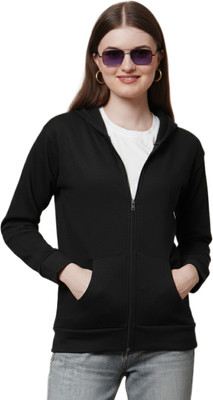 Ddaspration Full Sleeve Solid Women Jacket