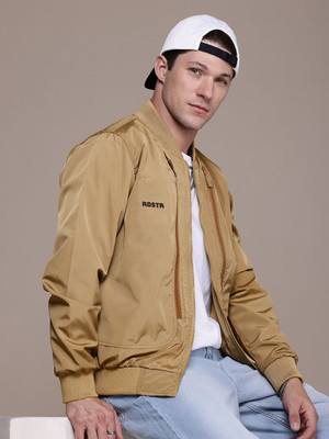 Roadster Full Sleeve Solid Men Jacket