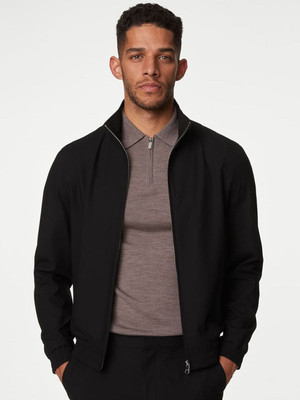 MARKS & SPENCER Full Sleeve Printed Men Jacket
