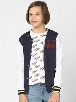 Jack & Jones Junior Full Sleeve Applique Boys Jacket