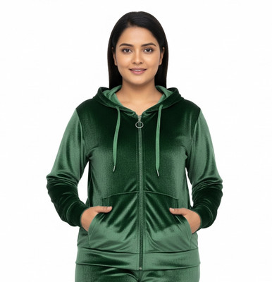HETESHE Full Sleeve Solid Women Jacket