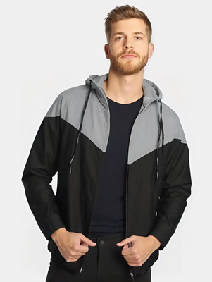 Eddicted Full Sleeve Colorblock Men Jacket