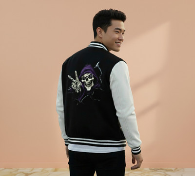 Barmanic Full Sleeve Graphic Print Men Jacket