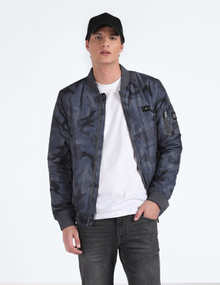 FLYING MACHINE Full Sleeve Printed Men Jacket