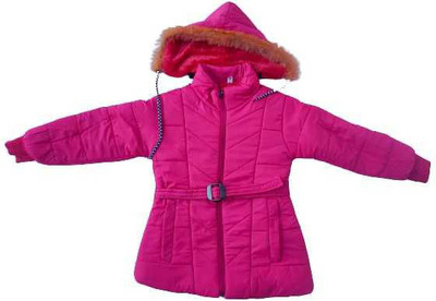 official club Full Sleeve Geometric Print Girls Jacket
