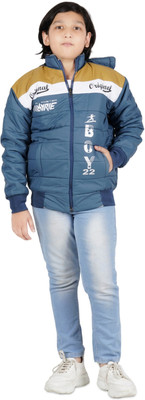 IAC Full Sleeve Colorblock Boys Jacket