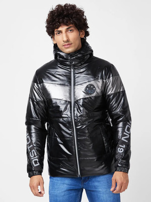 Spykar Full Sleeve Solid Men Jacket