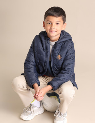 U.S. POLO ASSN. Full Sleeve Solid Boys Jacket